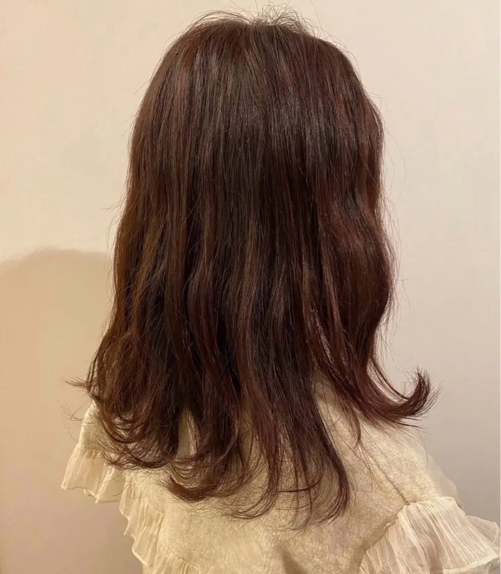 セミロング カット トリートメント ママ美容師 Tsuchiyaのヘアスタイル
