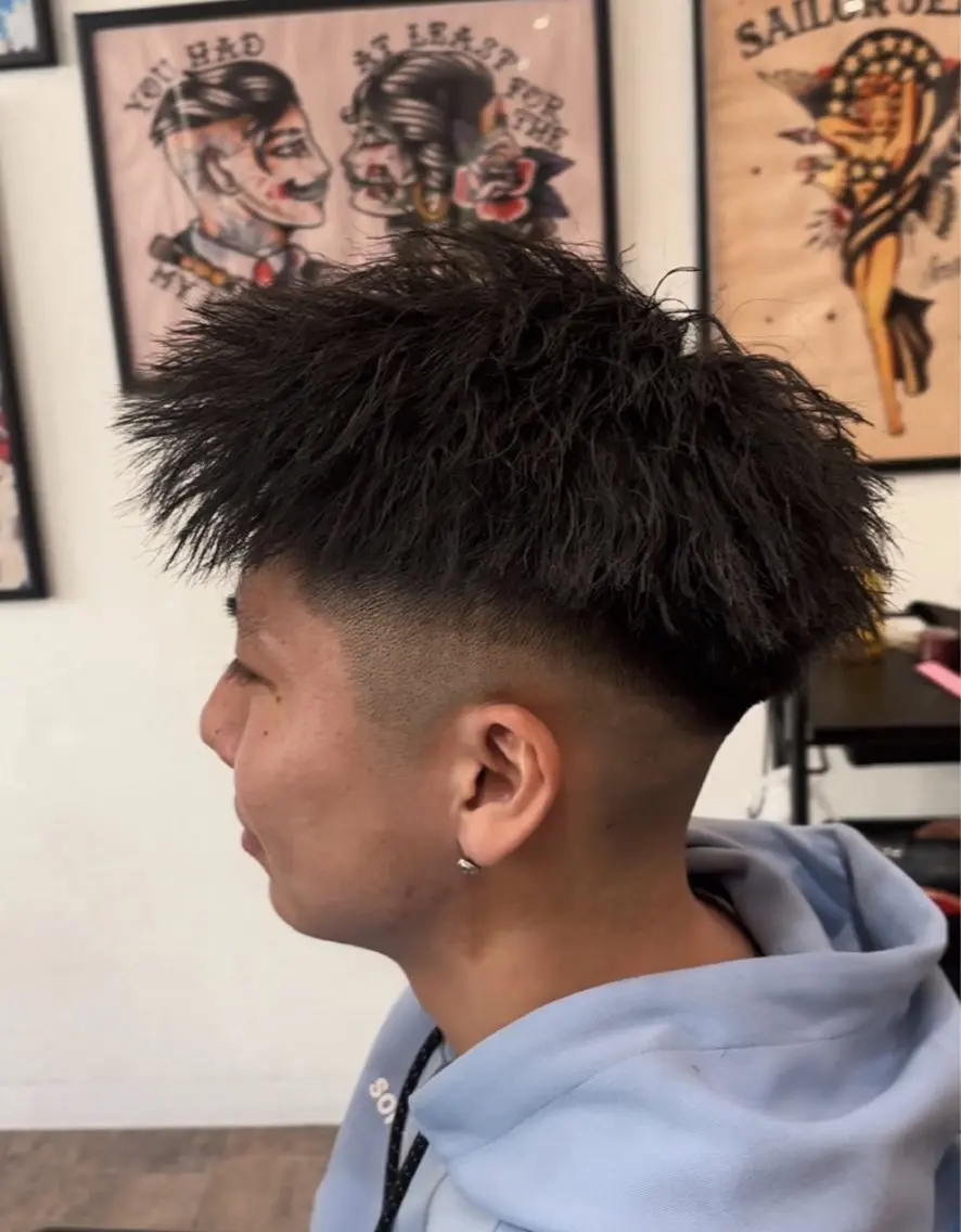ショート パーマ メンズ 森 駿太のヘアスタイル