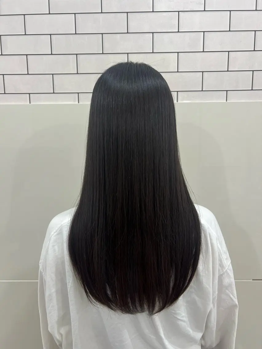 ロング パーマ 縮毛矯正 🫧TRUTH 上本真永🫧のヘアスタイル