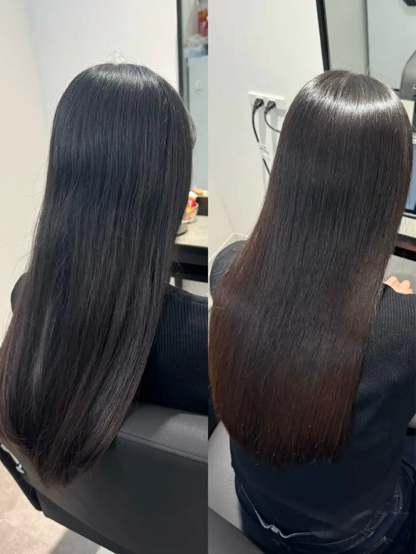 ミディアム カラー パーマ ヘアアレンジ メンズ 縮毛矯正 トリートメント 美髪矯正/髪質改善 カラー✨️Velのヘアスタイル