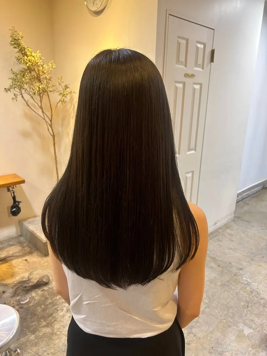ロング カラー カット ヘアカラー ナチュラル大人っぽい スタイル　MAORIのヘアスタイル