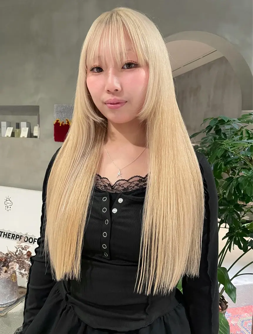 ロング カラー ヘアカラー 大阪/心斎橋/堀江 /新規大募集/ちひろのヘアスタイル