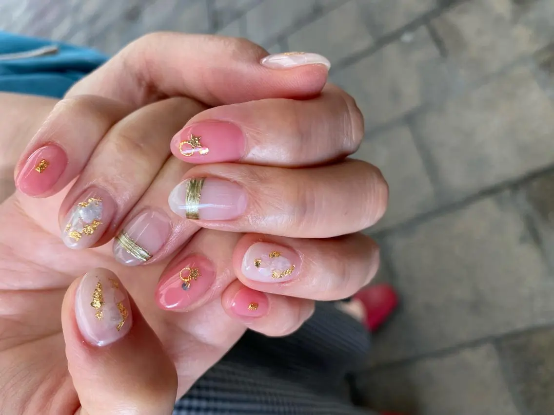 ネイル ハンドネイル nailsalon ∞ ﾐｶﾅﾙ ∞のネイルデザイン