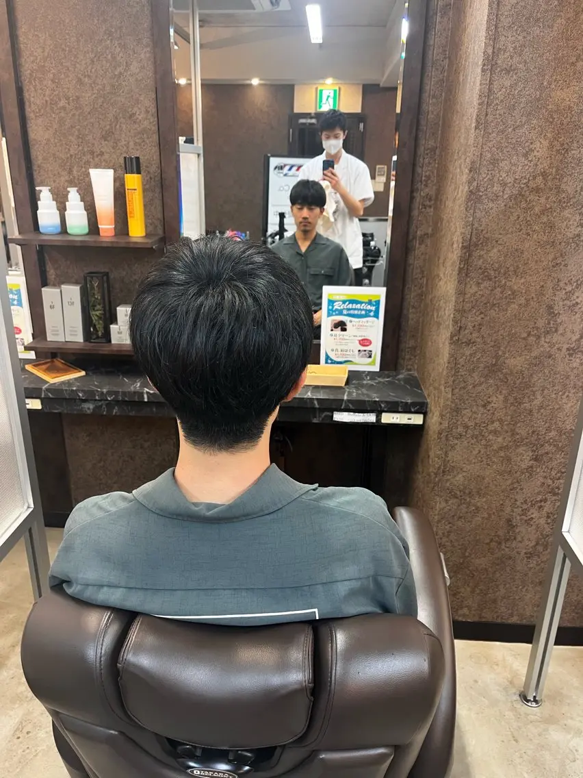 ミディアム メンズ 清水 寧生のヘアスタイル
