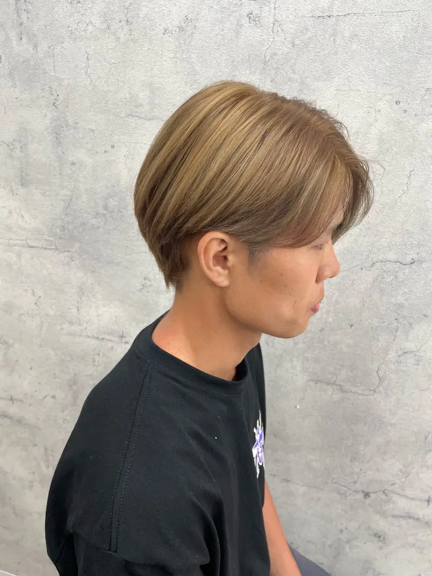 ショート カラー メンズ limit🦄店長 髪質改善KOUHEIのヘアスタイル