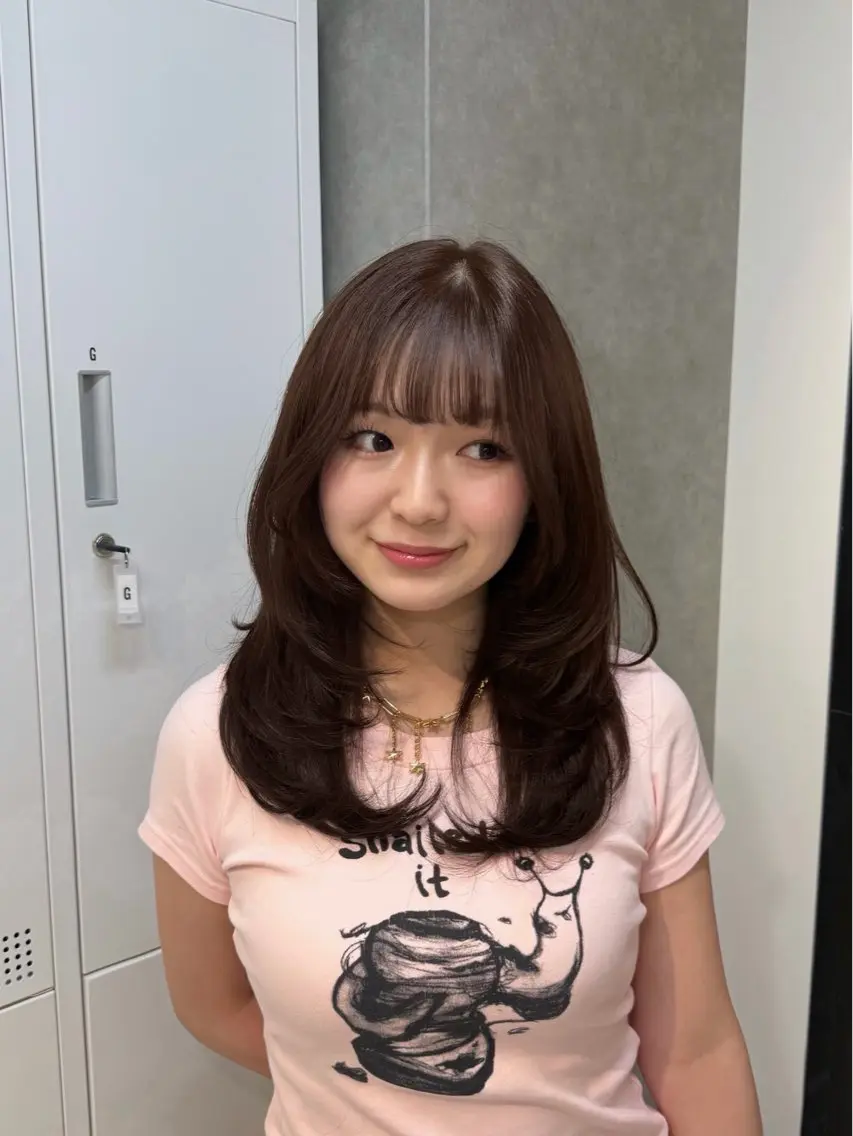 カラー 梅田♡韓国ヘア mao໒꒱のヘアスタイル