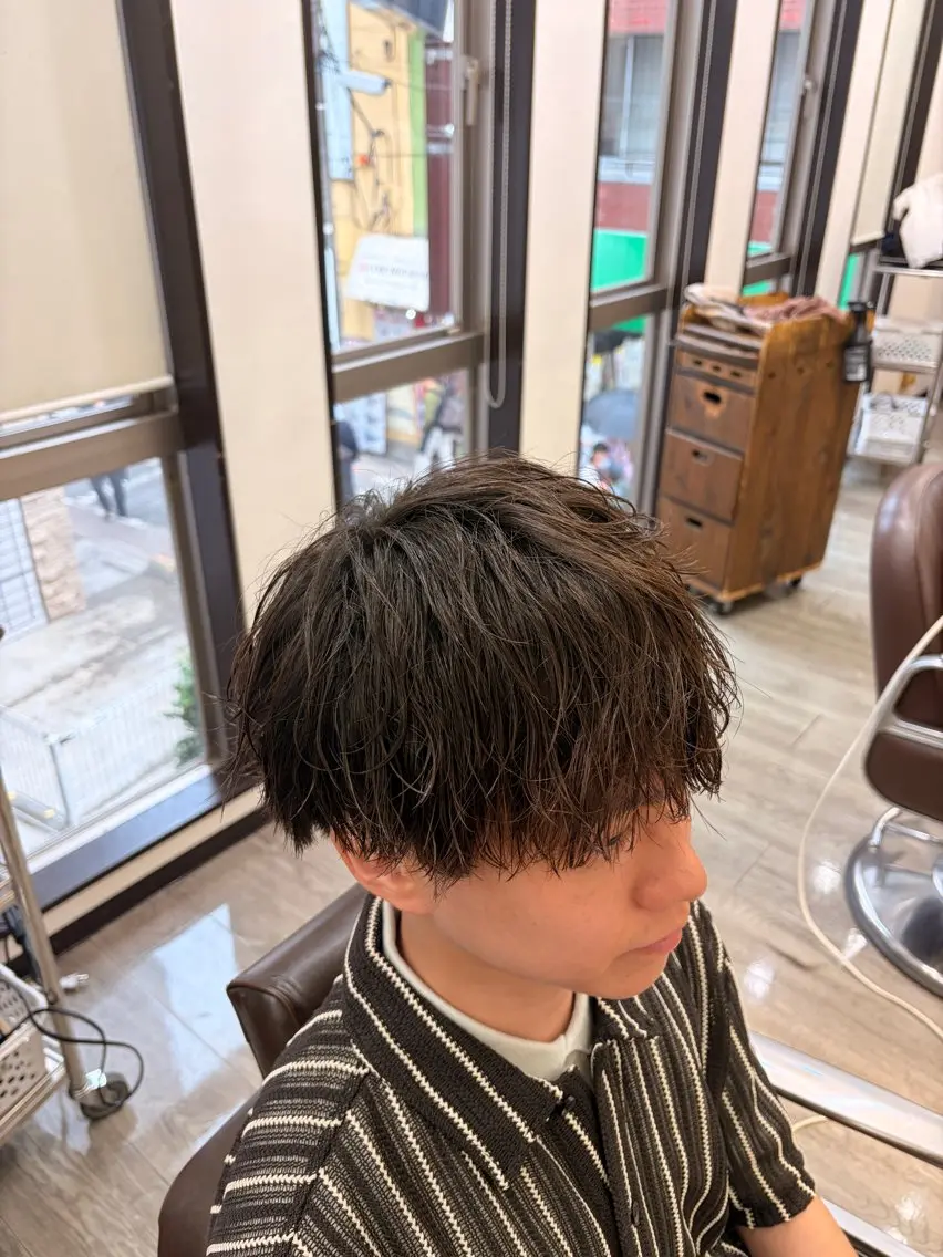ショート パーマ 小野泰輝 幡ヶ谷/モデル募集中のヘアスタイル