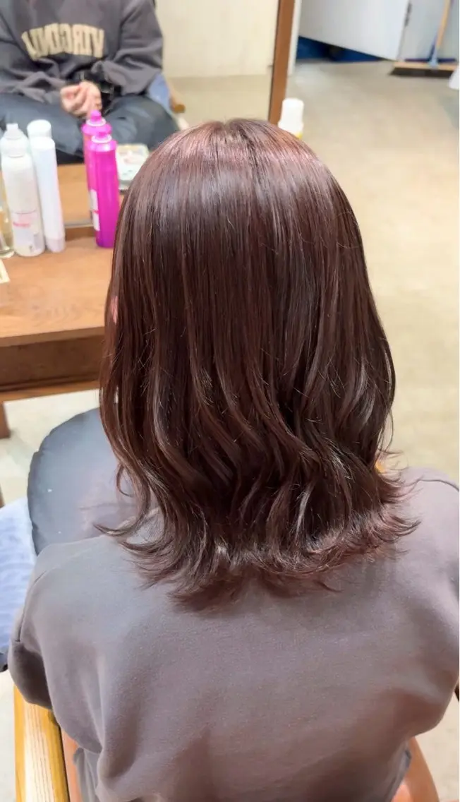 ミディアム カット ヘアカラー トリートメント SONO 【一宮】のヘアスタイル