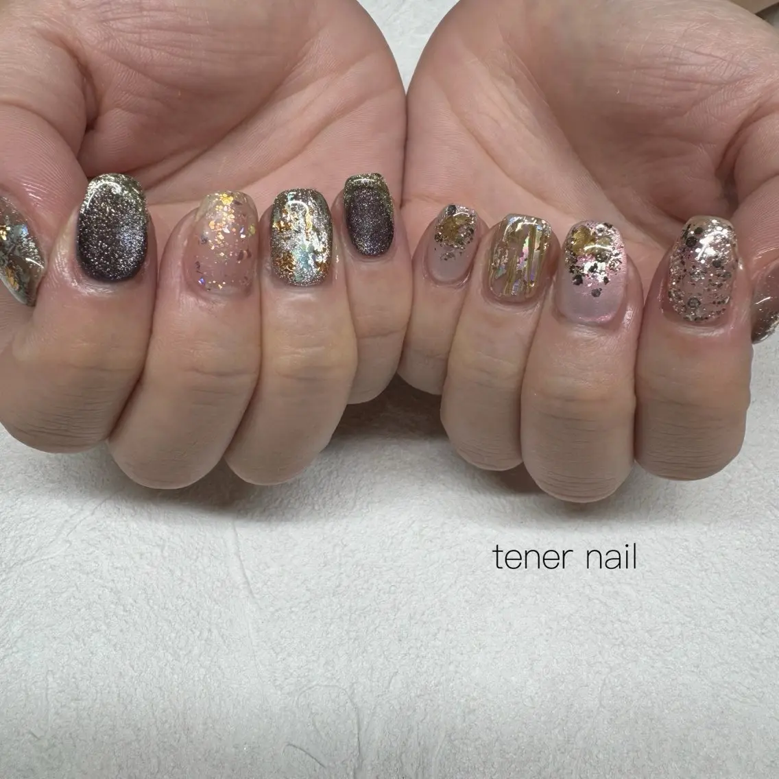 ネイル ニュアンスネイル ハンドネイル テネルネイル tener nailのネイルデザイン