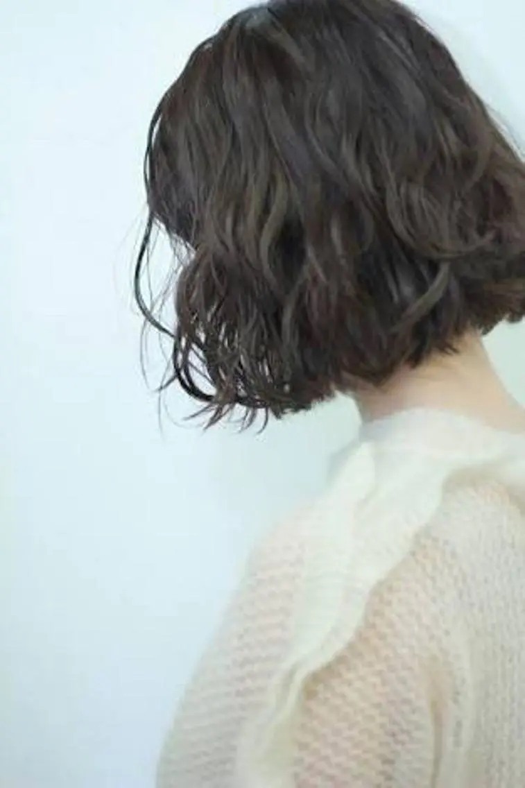 朝楽時短に✂️カット ✂️+極潤ミストパーマの写真