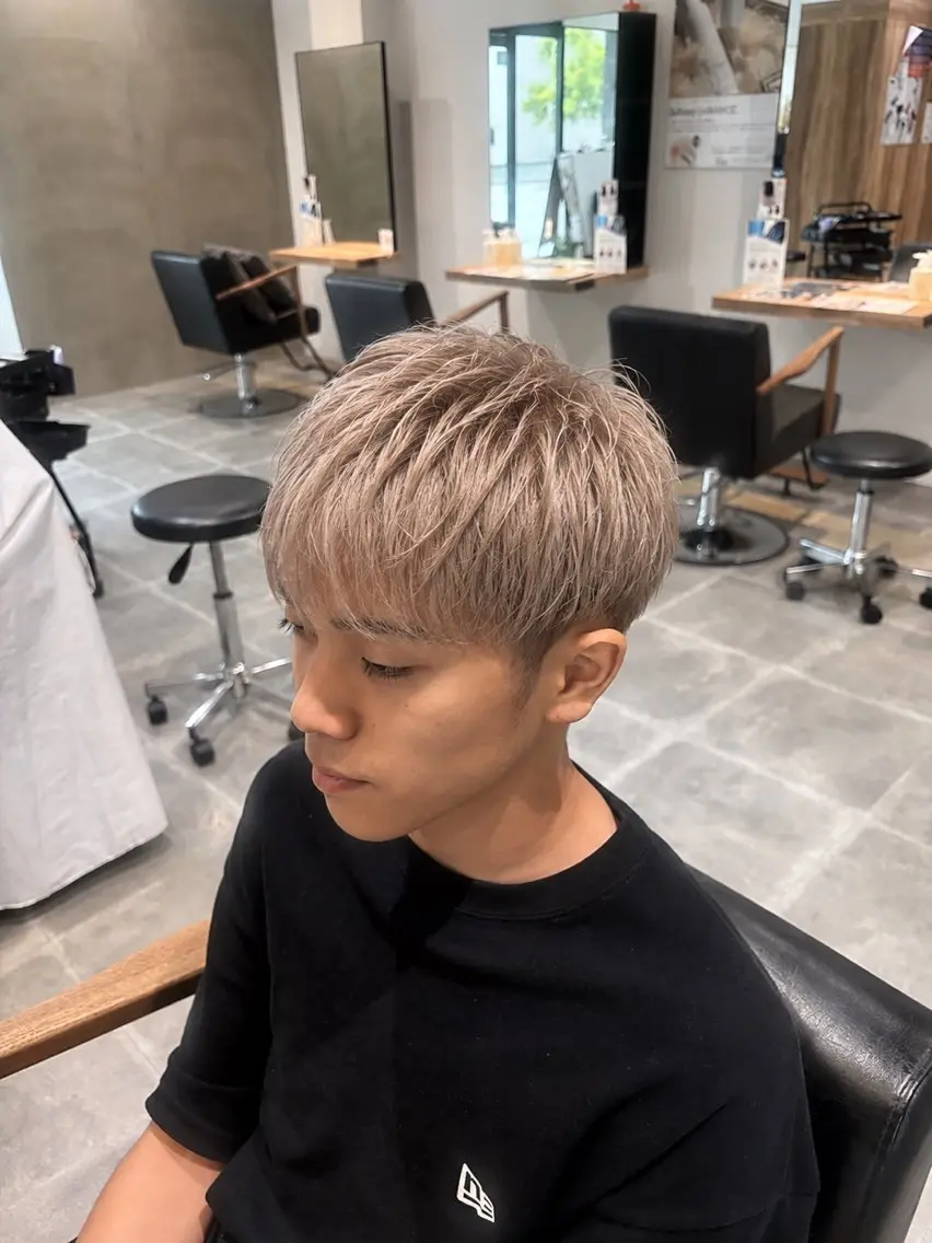 カラー ヘアカラー トリートメント AVANCE泉大津店 加茂瑞希のヘアスタイル