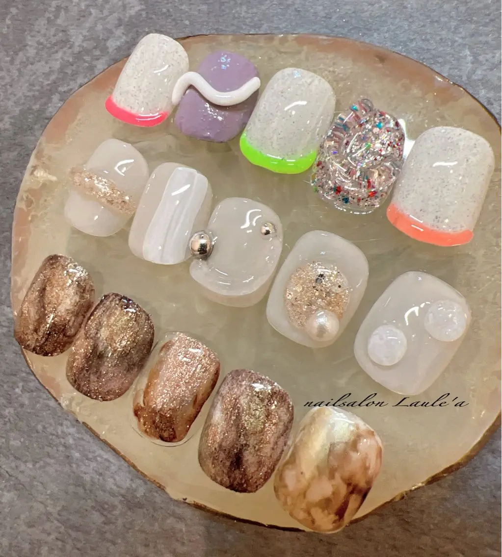 ネイル ハンドネイル nailsalon Laule'aのネイルデザイン