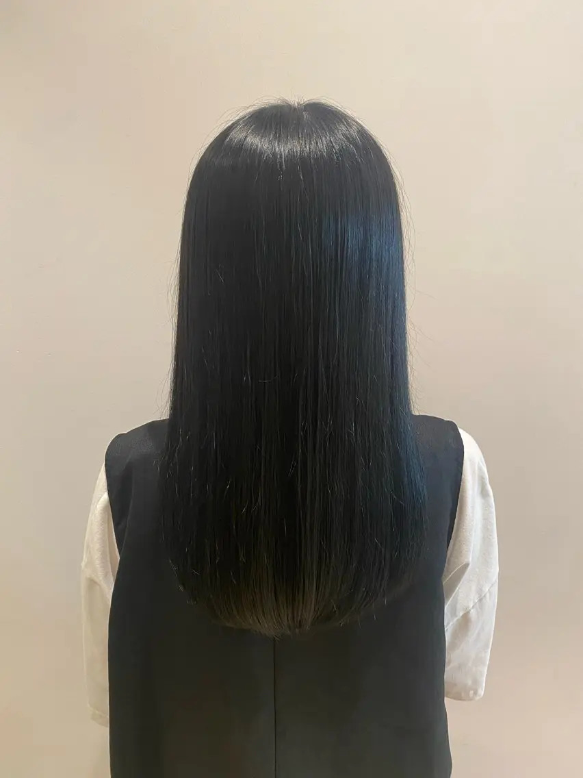 セミロング カラー ヘアカラー ヘッドスパ 🌹艶髪カラー🌹 津田晴加【西荻窪】のヘアスタイル