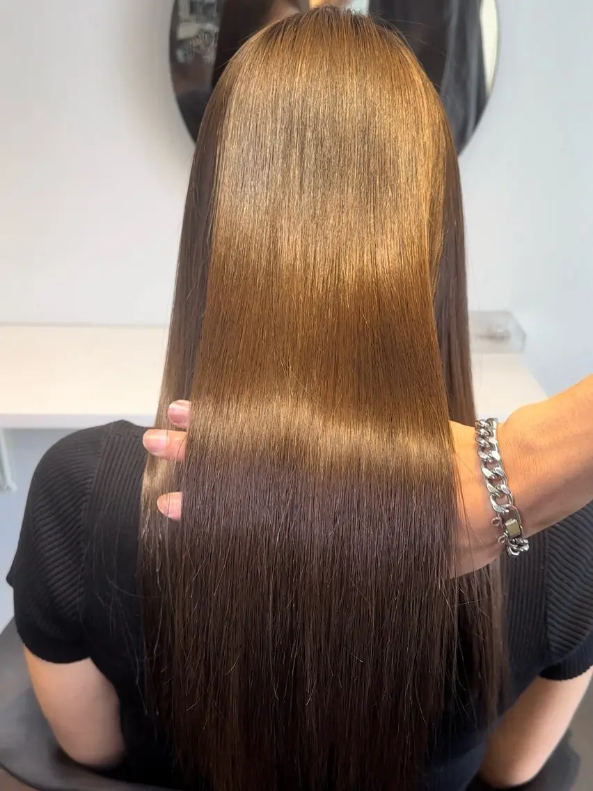 ロング カラー レイヤーカット ワンホンレイヤー ワンホンヘア トリートメント ワンホンヘア ケラチン/Kaitoのヘアスタイル