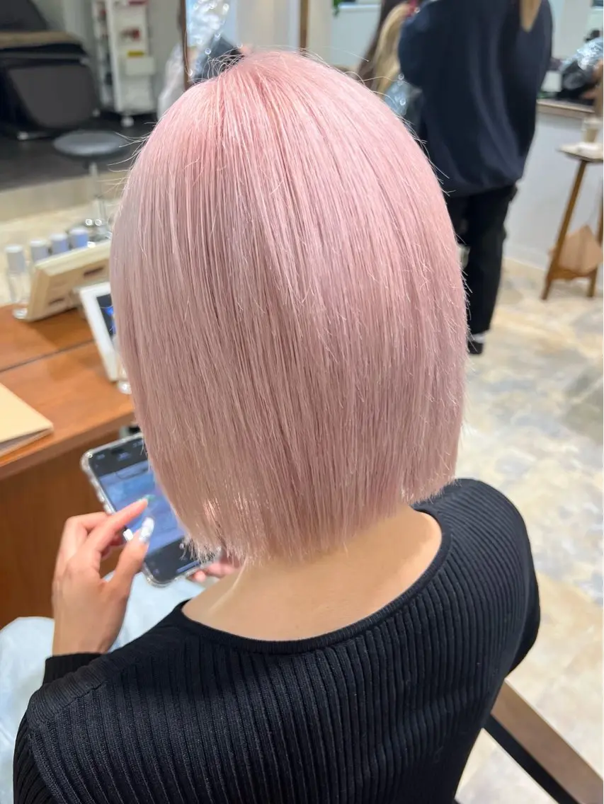 ショート カラー ヘアカラー collet矢島/ ブリーチ/レイヤーのヘアスタイル