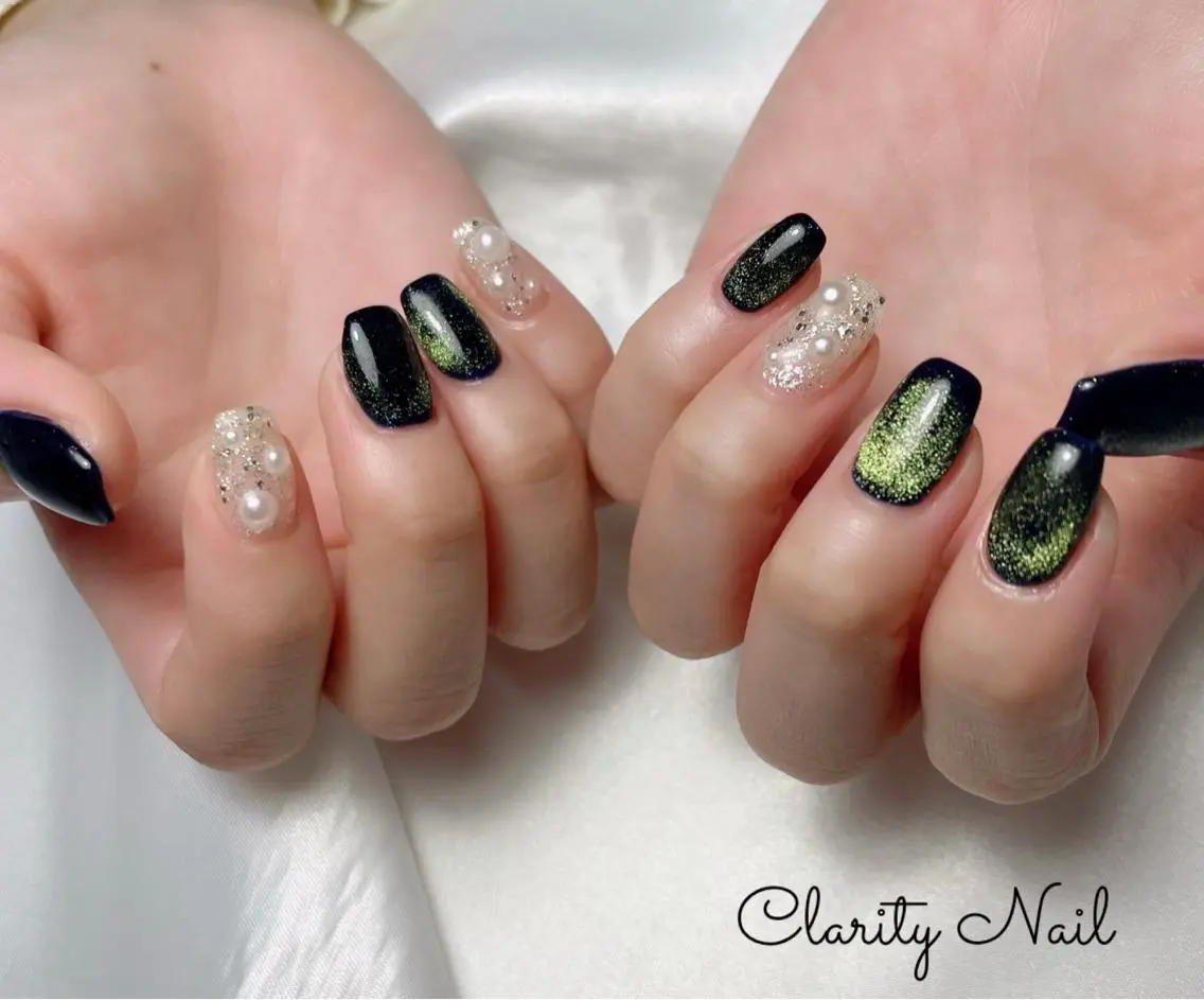 ネイル アートネイル 持ち込み ハンドネイル Clarity Nailのネイルデザイン
