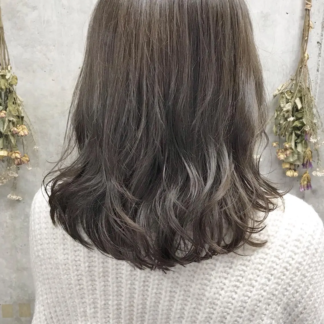 セミロング カラー ヘアアレンジ ダブルカラー Satsuki ✂︎♡のヘアスタイル