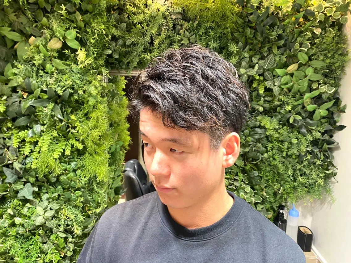 ミディアム メンズ 林田 龍明のヘアスタイル