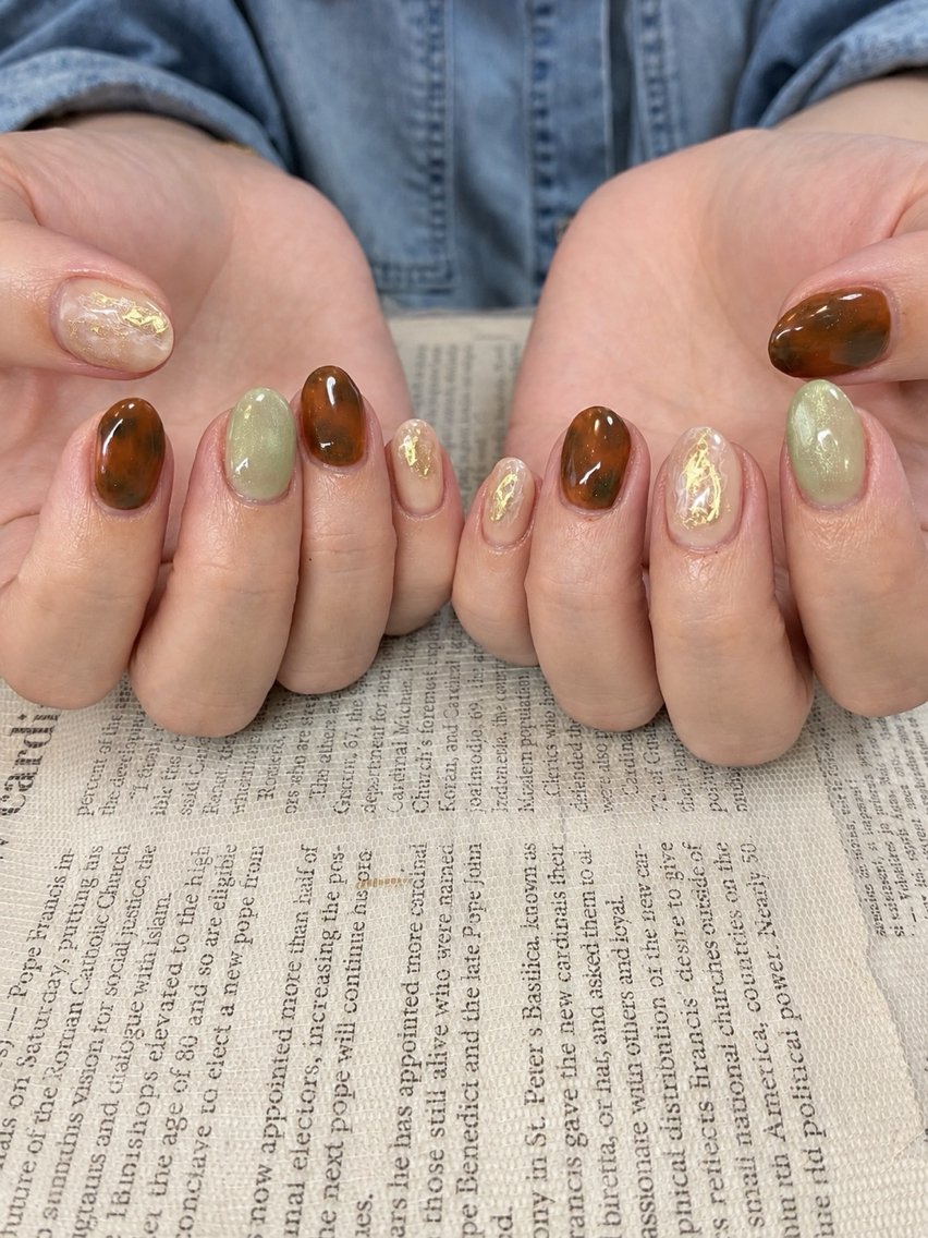 ネイル shiki_nail 🪐のネイルデザイン
