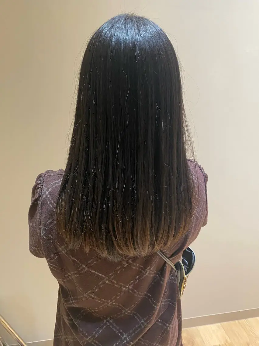 ミディアム 福木 康助のヘアスタイル