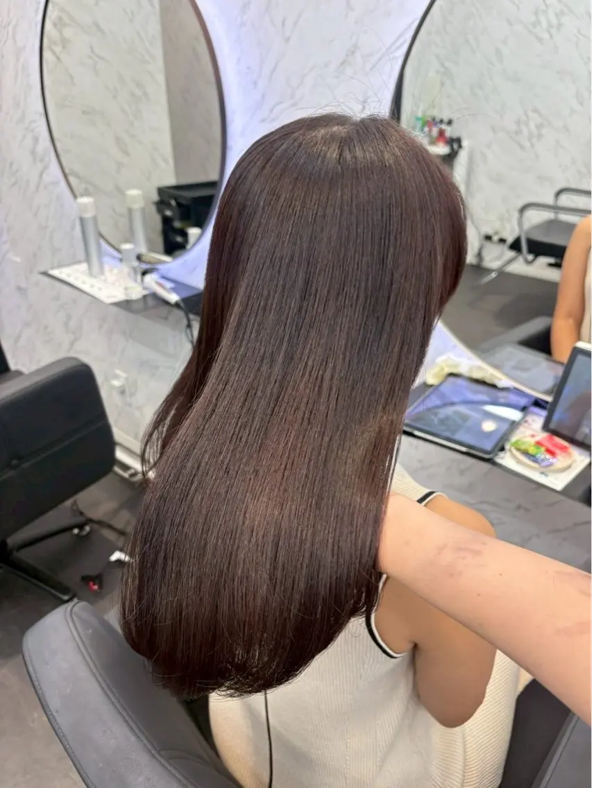 カラー ⋆✦ Leon カット¥1100‼️のヘアスタイル