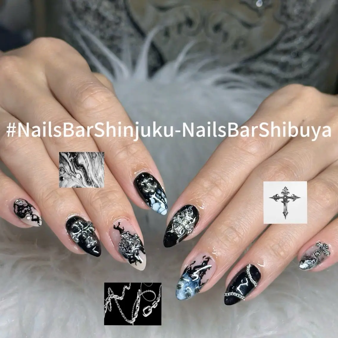 ネイル 長さ出し フレンチネイル ジェルネイル 韓国ネイル ロングネイル NAILS BAR SHINJUKUのネイルデザイン