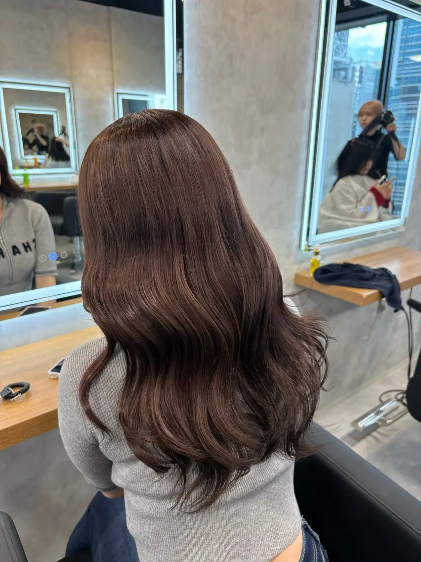 セミロング カラー ヘアカラー 神谷勇太/ 札幌ハイトーンカラーのヘアスタイル