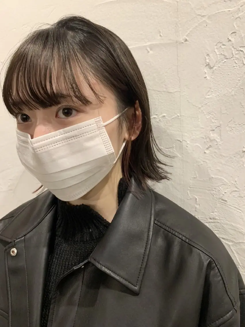 ミディアム カット 小田川 竜也のヘアスタイル