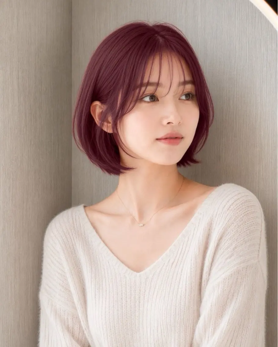 ❤️‍🔥愛され暖色カラー✨+ ＼ 髪質再生🔮 話題の『バイカルテ』3stepトリートメント付き ✨ 🍒⚡の写真