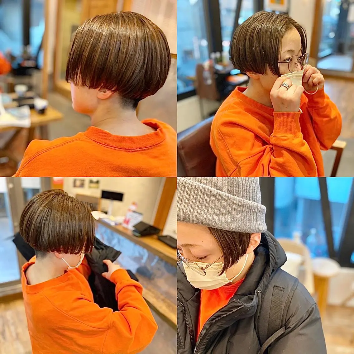 ショート カット ヘアカラー 木村丈晴✂️ご来店 お待ちしてます😊のヘアスタイル