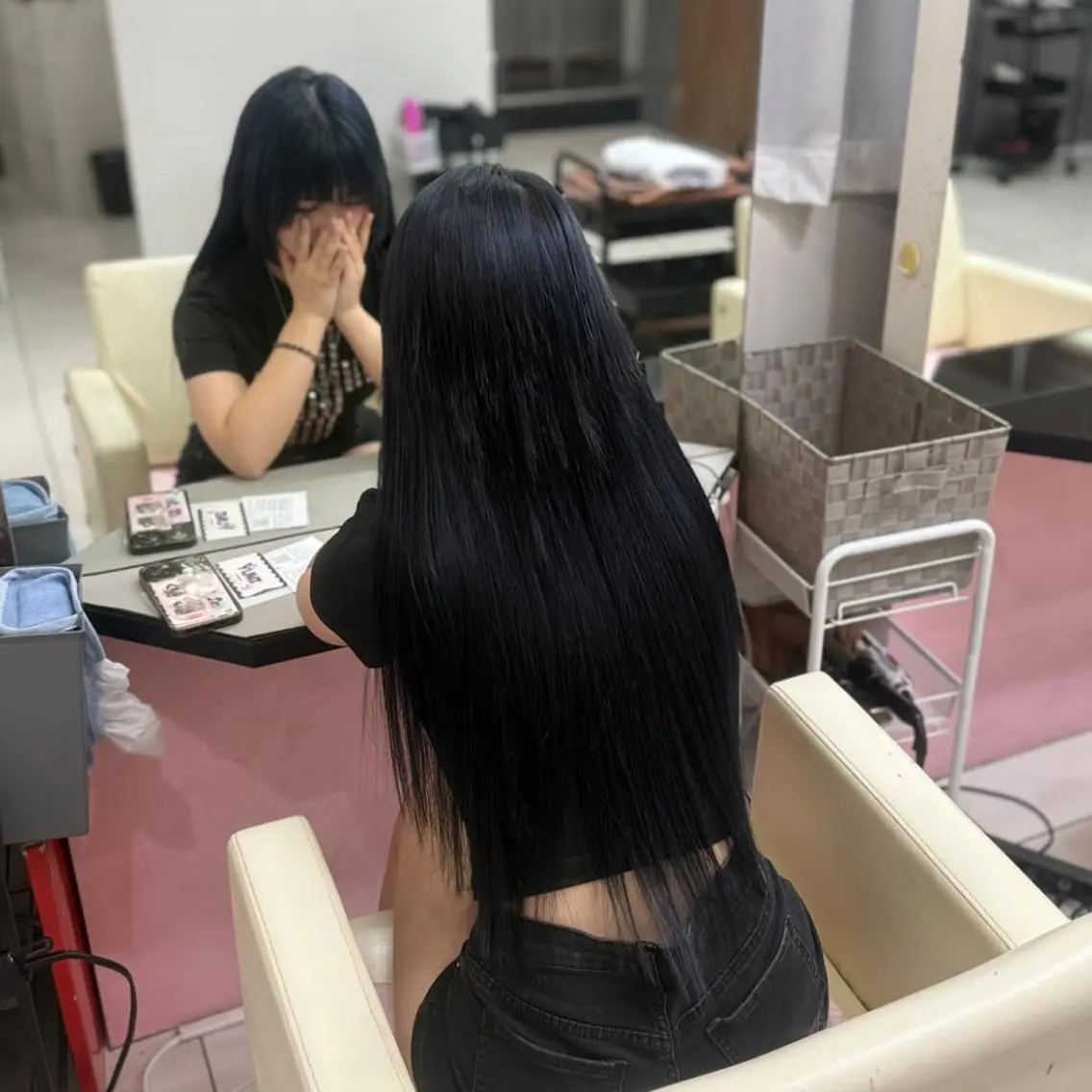 ロング シールエクステ エクステ ロング season ゆみのヘアスタイル