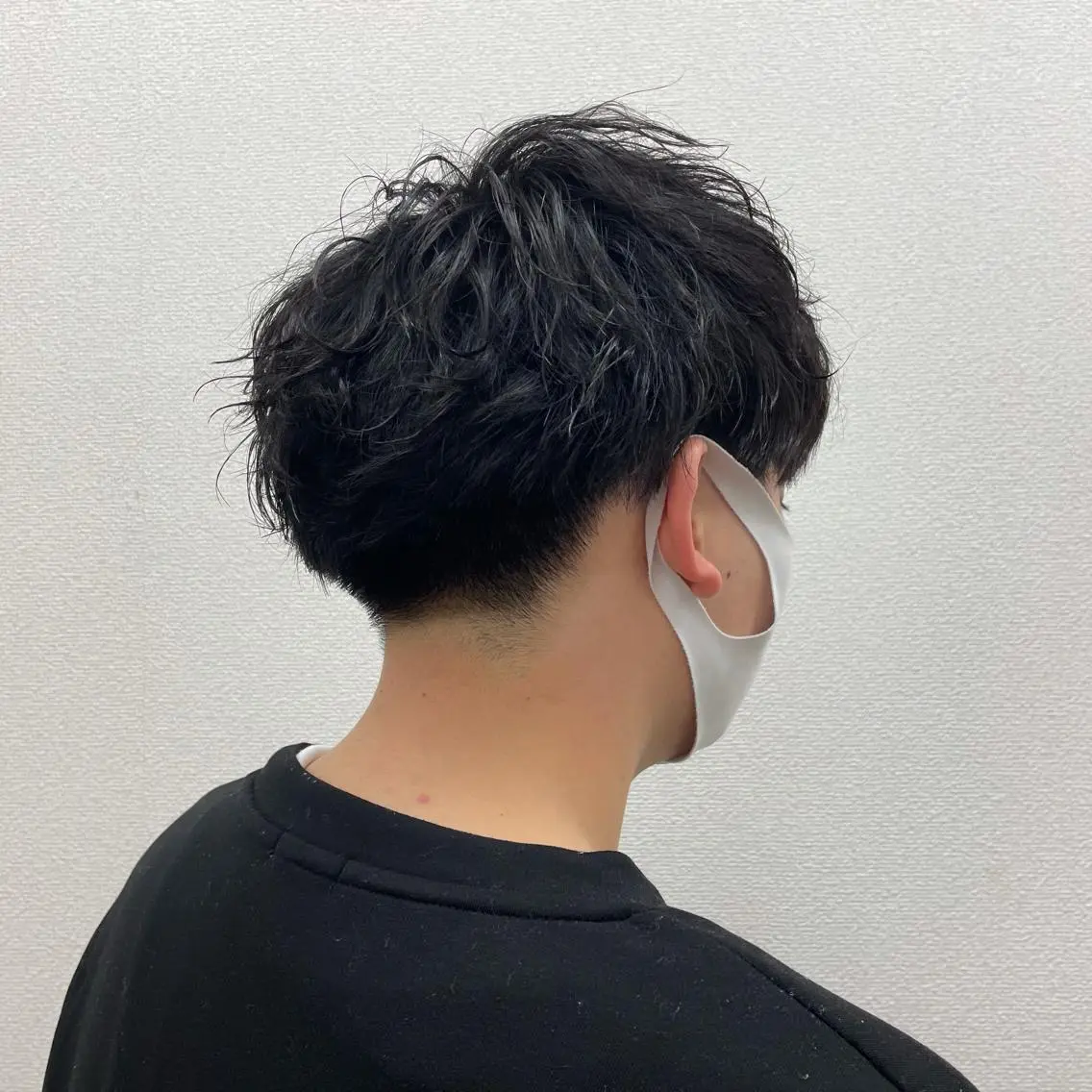パーマ メンズ もりたみかこ 美容師お休み中のヘアスタイル