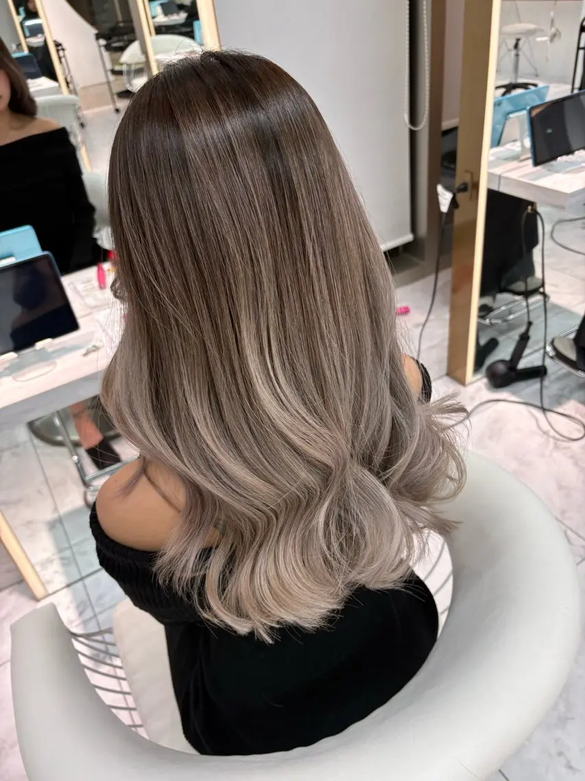 ロング カラー ヘアカラー 北九州①の艶髪師♥️ ♣️♦️♠️翔大のヘアスタイル