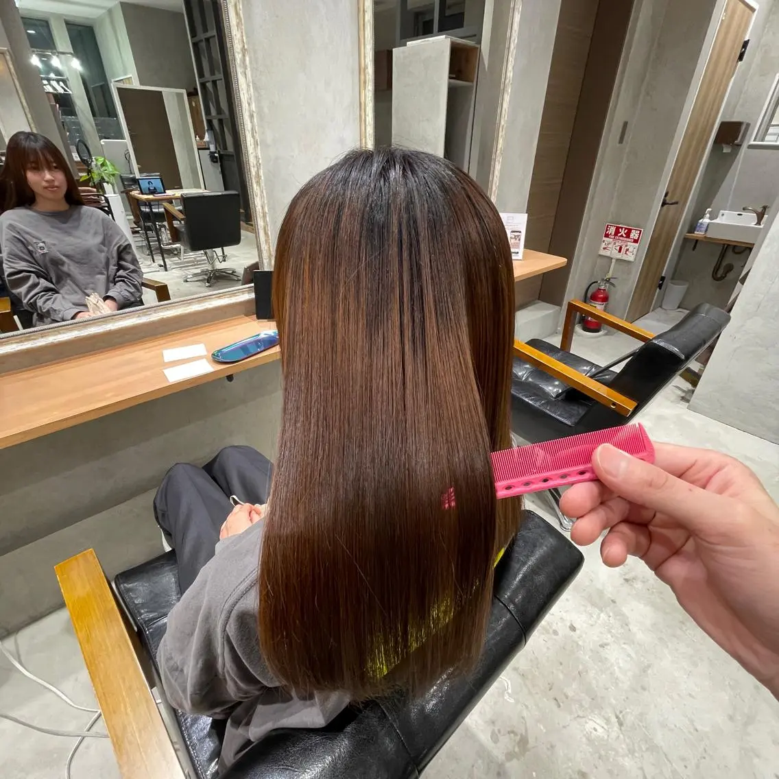 ミディアム ミディアムパーマ stylist YUTOのヘアスタイル