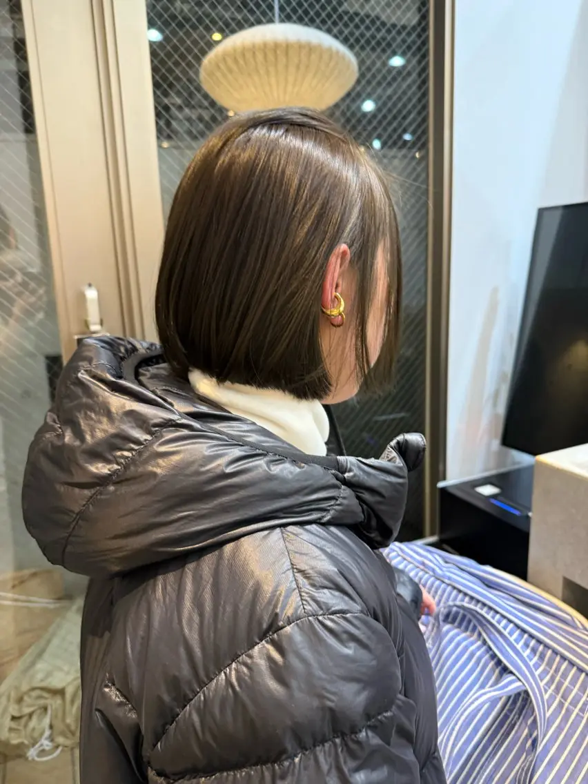 ショート カラー ❤️アヤカ レイヤーカット❤️のヘアスタイル