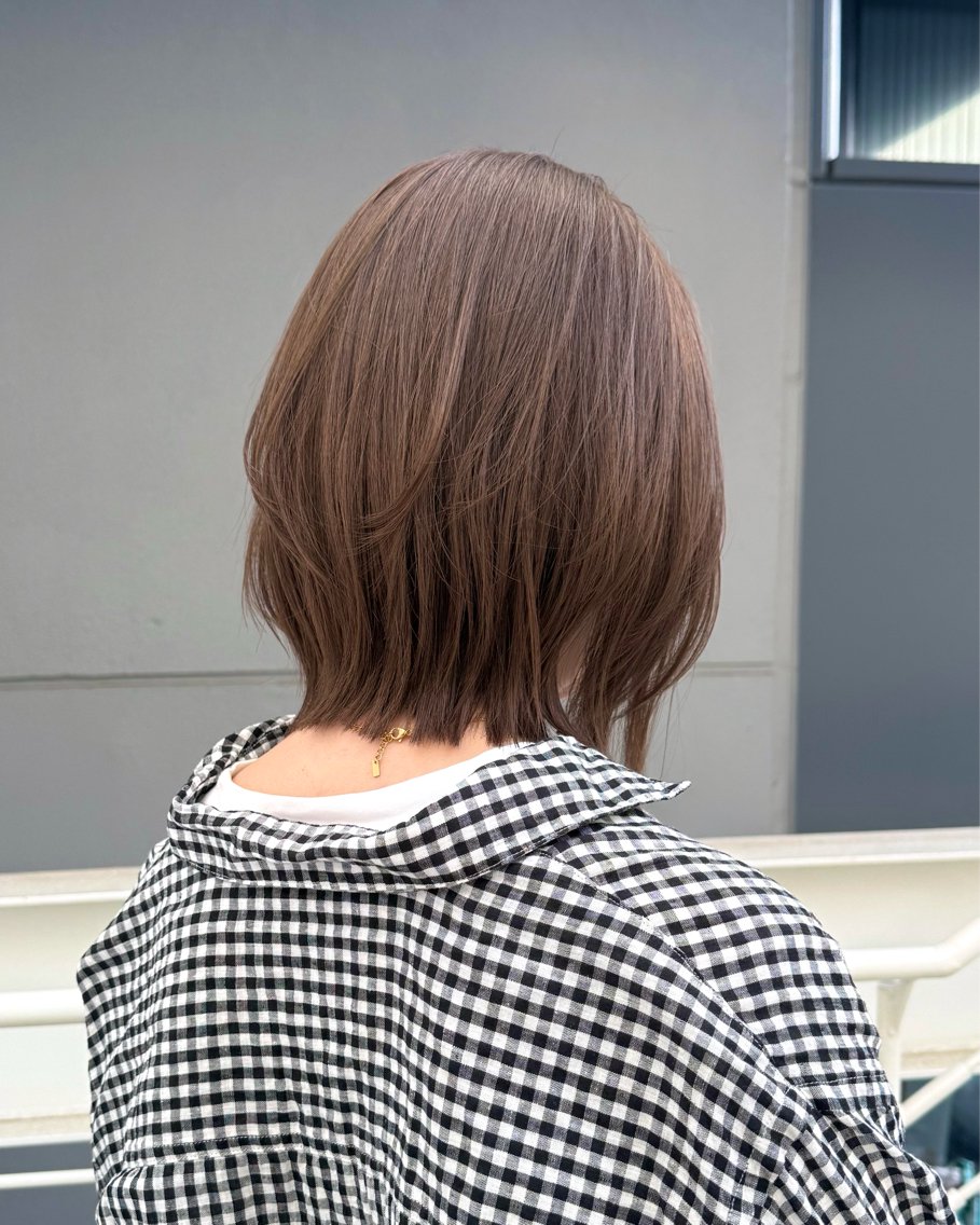 ミディアム カラー ERI/髪質改善矯正 newi町田のヘアスタイル