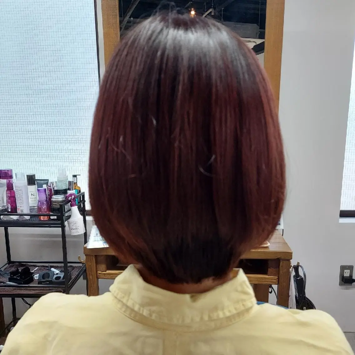 ショート ボブ カット ヘアカラー トリートメント ROSSO 春日部店のヘアスタイル