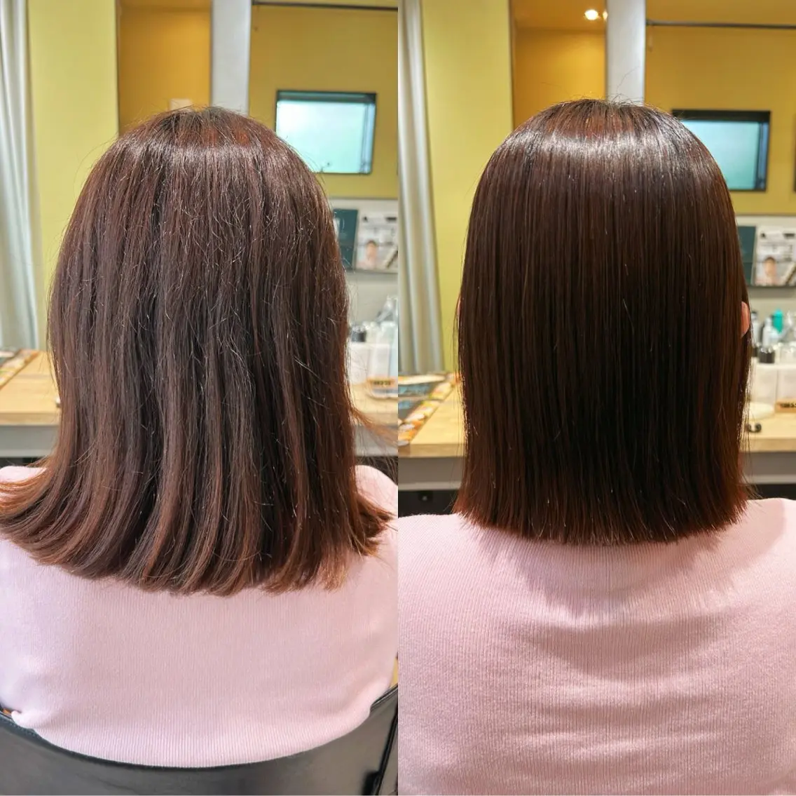 ショート パーマ ストレートパーマ カット 縮毛矯正 トリートメント hubhair レイヤー/透明感のヘアスタイル