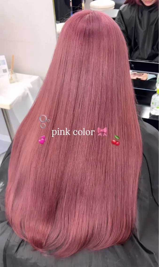 Wカラー➕トリートメント🐰❤︎の写真
