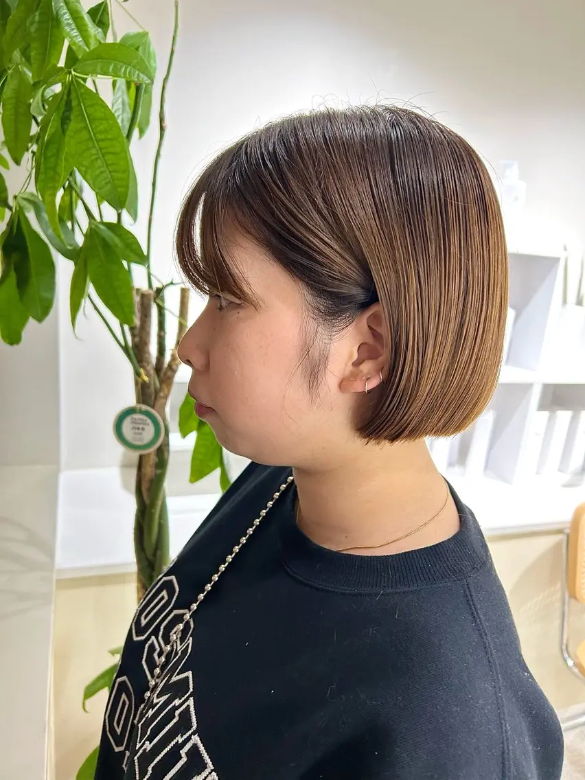 ショート ボブ 🩰ニシムラヒカリ 半個室salon♡*のヘアスタイル