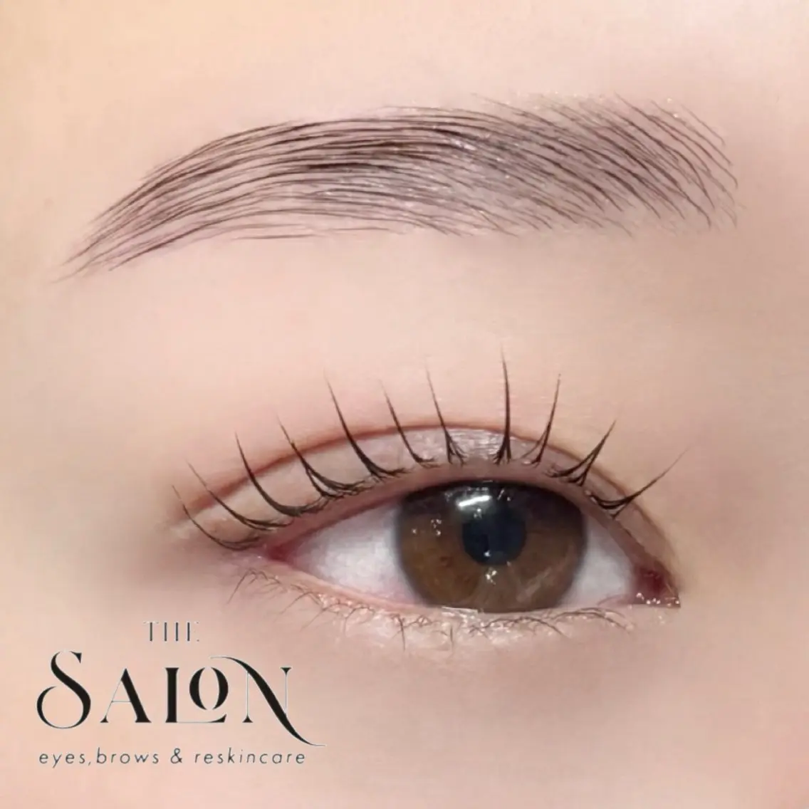 オフ無し🪽ラッシュリフト上×アイブロウマッピング・眉WAX🪽撮影モデル様👼🏻︎💕︎女性限定メニューの写真