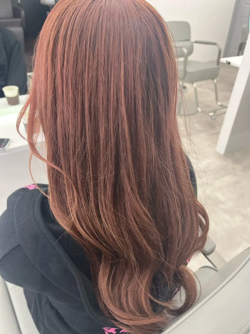 ヘアカラー トリートメント 鈴木 綾音のヘアスタイル