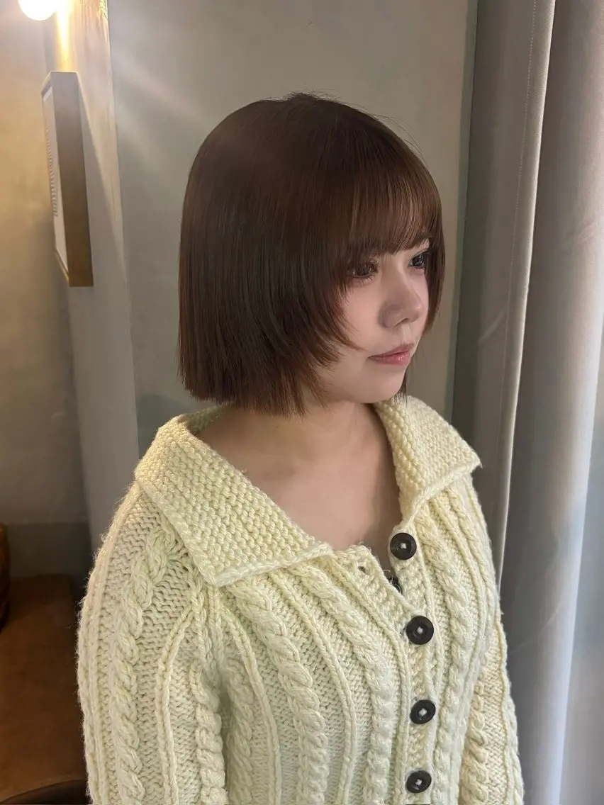 ショート 髪質改善 ヘアカラー 神山美歌/髪質改善 /八丁堀のヘアスタイル