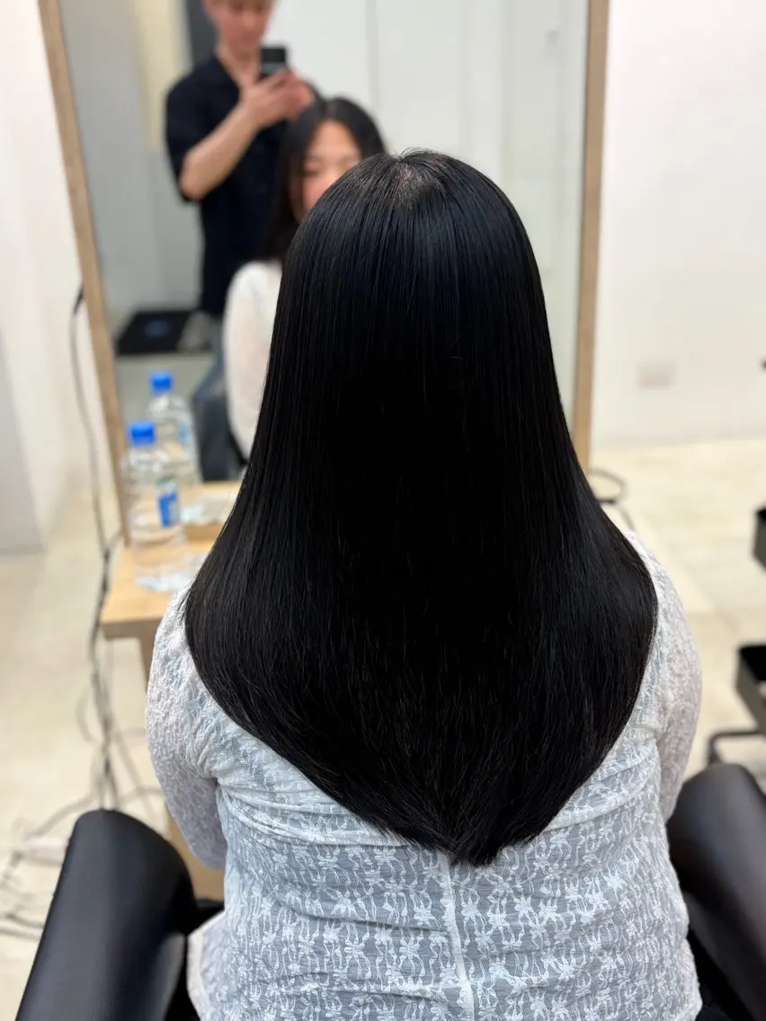 ロング トリートメント トリートメント 眞喜志 恭太郎のヘアスタイル