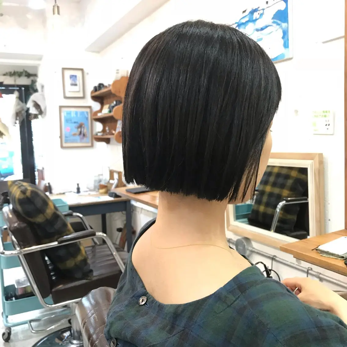 ミディアム ボブ 髪質改善 縮毛矯正 ロングヘア サイトウのヘアスタイル