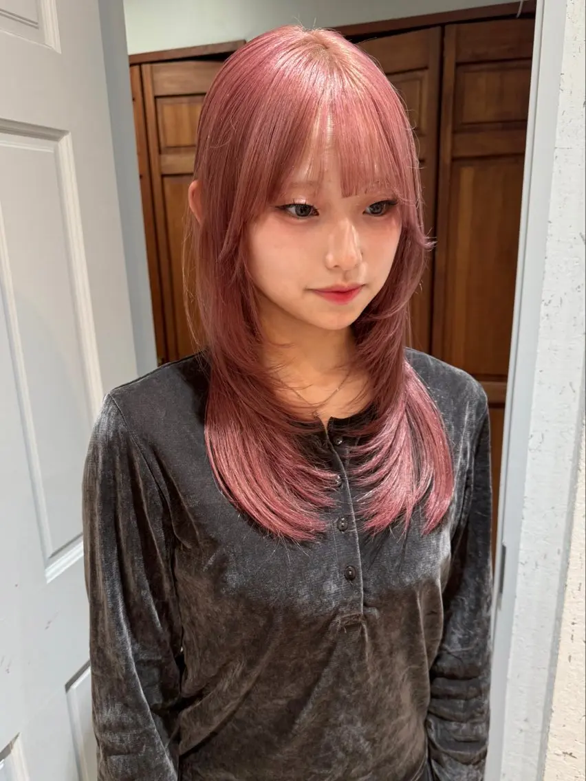 ロング カラー カット ヘアカラー トリートメント mai / linoah˚✧のヘアスタイル