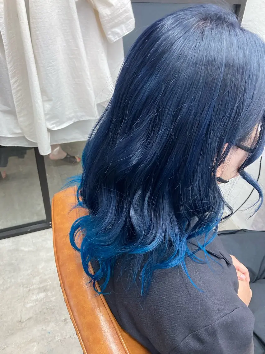ロング カラー ブリーチ グラデーションカラー TELA HAIR 幕張本郷店 澤田のヘアスタイル