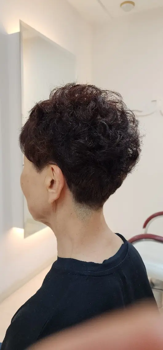 ショート カラー パーマ hairmake Juinのヘアスタイル