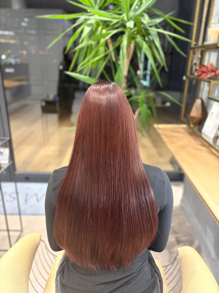 カラー 高橋 南波のヘアスタイル