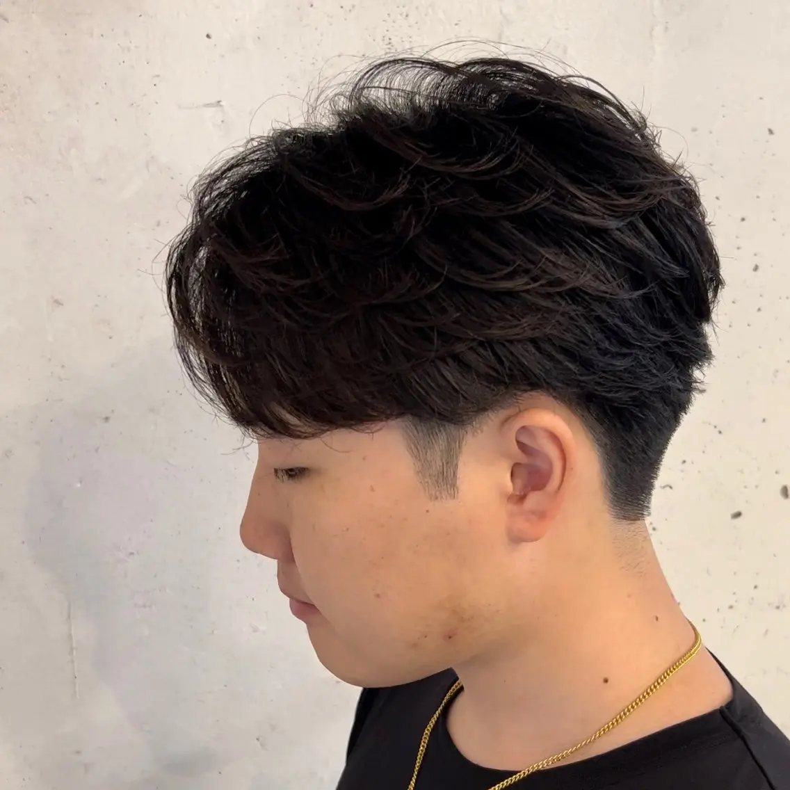 ショート カット パーマ メンズ特化美容師 ‼️　永留　卓己のヘアスタイル